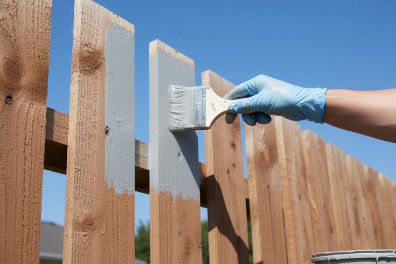 Fence, Deck, Or Porch Painting And Staining For Long-Term Durability